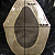 Prótese Capilar Resistente Hibrida Transpiravel Duro Jio 12,5 x 17,5cm #1B Castanho Escuro - Imagem 2
