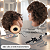 Cabeça De Manequim Feminino Afro Para Treino Cabelo Humano - Imagem 6