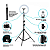 Ring Light Led Iluminador Completo Tripé De 2.10m - Imagem 4