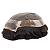 Prótese Capilar Masculina Transpirável 20x25cm #1B Castanho Escuro Frontal HD - Imagem 2