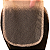 Topo Closure Feminino Frontal em Lace Cor Natural  10 x 10cm -  35 cm comprimento - Imagem 3