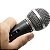 Microfone Profissional Dinâmico Com Cabo De 5 Metros Cor Preto/Prata - Imagem 4