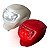 Kit 2 Lanternas De Segurança para Bike Luz Led Sinalizador Traseira Vermelha e Dianteira Branca - Imagem 1