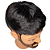 Prótese Capilar Masculina Micropele 20x25cm Pronta para Uso Corte 2 - Imagem 2