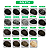 Prótese Capilar HD Full Lace Base Transpirável #1B Castanho Escuro 20x25 cm 110% Densidade - Imagem 7