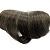 Franja Frontal Silicone Cor Loiro Mate Fios Naturais 2,5cm x 16cm - Imagem 5