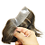 Franja Frontal Silicone Cor Loiro Mate Fios Naturais 2,5cm x 16cm - Imagem 2