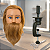 Kit Treino - Manequim Com Barba Para Treino Ou Exposição + Suporte De Mesa Para Cabeça - Imagem 1