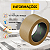 Fita Adesiva Dupla Face Gold Eco Power 50m x 4,0cm Prótese Capilar - Imagem 3
