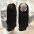 Topo Feminino Tic Tac Castanho Escuro 40cm Comprimento 13,5x14,5cm Cabelo Humano E Liso - Imagem 6