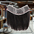Franja Base Silicone 2,5cm x 16cm Cabelo Humano Cor Castanho Escuro 30% Grisalho - Imagem 2