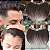 Franja Base Silicone 2,5cm x 16cm Cabelo Humano Cor Castanho Escuro 30% Grisalho - Imagem 7