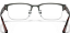 Óculos de Grau Emporio Armani Masculino Retangular Matte Green EA 1129 3017 - Imagem 4