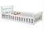 Cama Infantil Com Grade Bella - Branco - Imagem 1