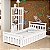 Cama Infantil Com Grade Bella - Branco - Imagem 2
