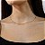 Gargantilha Choker com Mini Pérolas Castroadas - Imagem 2