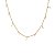 Gargantilha Choker com Mini Pérolas Castroadas - Imagem 1