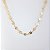 Corrente Choker Elos Estamparia Banhada a Ouro 18k - Imagem 4