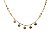 Choker Medalhinhas Banhada a Ouro 18k - Imagem 1