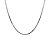 Choker Fita Prata 3mm - Imagem 1
