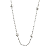 Choker Prata Corrente Bolinha 3mm - Imagem 1