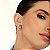 Brinco Ear Hook Triplo com 3 Filetes Lisos - Imagem 2