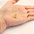 Piercing Feminino Aro Triplo Liso Banhado a Ouro - Imagem 10