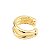 Brinco Piercing Aro Duplo Banhado a Ouro 18k - Imagem 1