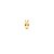 Brinco Piercing Aro Duplo Banhado a Ouro 18k - Imagem 4