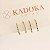 Ear Hook com Zircônias Banhado a Ouro 18k - Imagem 9