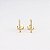 Ear Hook com Zircônias Banhado a Ouro 18k - Imagem 6