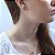 Conjunto de Colar e Brinco Gota Banhado a Ouro 18k - Imagem 2