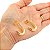 Brinco Argola Lisa Grande Banhado a Ouro 18k - Imagem 2