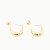 Brinco Argola Lisa Grande Banhado a Ouro 18k - Imagem 3