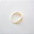 Anel Largo Feminino Banhado a Ouro 18k - Imagem 3