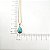 Colar Gota Turquesa Banhado a Ouro 18k - Imagem 3