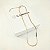 Choker Fita Dourada Banhada a Ouro 18k - Imagem 6