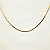 Choker Fita Dourada Banhada a Ouro 18k - Imagem 1
