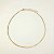 Choker Fita Dourada Banhada a Ouro 18k - Imagem 2