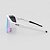 OCULOS KOO DEMOS ARMACAO BRANCA E COR DA LENTE TURQUESA ESPELHADA - Imagem 3