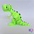 Dinossauro brinquedo articulável t-rex jurassic dino baby - Imagem 8