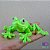 Sapo brinquedo articulado rã réptil de plástico - Imagem 5