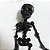 caveira esqueleto articulado decoração halloween terror - Imagem 6
