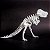 Quebra-cabeça dinossauro T- Rex fóssil 3D - Imagem 1