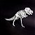 Quebra-cabeça dinossauro T- Rex fóssil 3D - Imagem 3