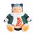 Snorlax Pokémon figura fantasiado de Choji naruto Munchlax - Imagem 1