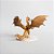 Estátua Dragão dourado impressão 3D - Imagem 3