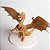Estátua Dragão dourado impressão 3D - Imagem 1