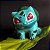 Bulbasaur boneco pokémon  em impressão 3D - Imagem 6