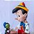Boneco Pinóquio articulado figura Pinocchio coleção Disney - Imagem 6